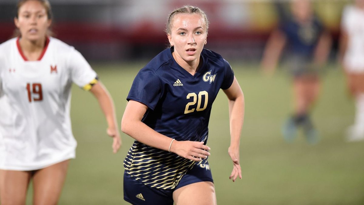 GWWomensSoccer's tweet photo. RECAP | A tough night against the Flyers in Dayton, but a standout performance from Alicia Window. Check out all the details below. #RaiseHigh

📰: https://t.co/Pf8VL4rcru https://t.co/7oE5BzZvuN
