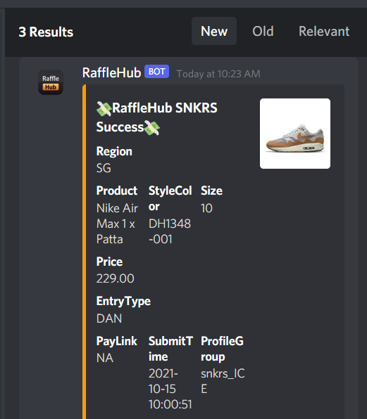 DeeeYap's tweet photo. First W with DAN and hopefully more to come 😀
Bot : @rafflehub_io 
proxy : @EyeProxies 
Acc : @Iceaccounts 
shoutout to @Kidsplash415 for guiding me and providing me with sauce and tips :) https://t.co/RY5knzL4g9