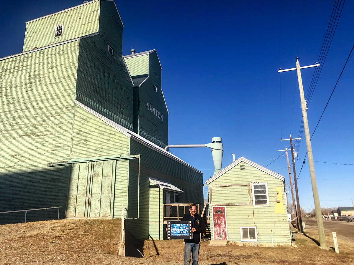 Great week so far in <a href="/TownofNanton/">Town of Nanton</a> - an incredible community in #filmfriendlysouthwestAlberta talking to local businesses about the growth in the Alberta Screen Industry 🎥✨#cinematicABfromAtoZ
