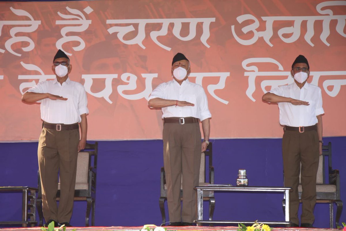 Sudeeshksd's tweet photo. RSS is celebrating its 96th foundation day. #RSSVijayaDashami https://t.co/6EMS48N048
