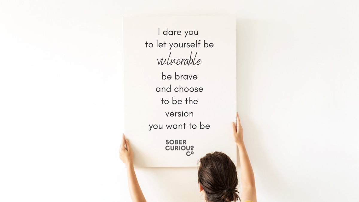SoberCuriousSCC's tweet photo. Vulnerability is the core, the heart, the centre of meaningful human experiences. - Brene Brown

#sobercurious #sobelife #motivation #alcoholfreelifestyle https://t.co/3jfJ2MXDRJ