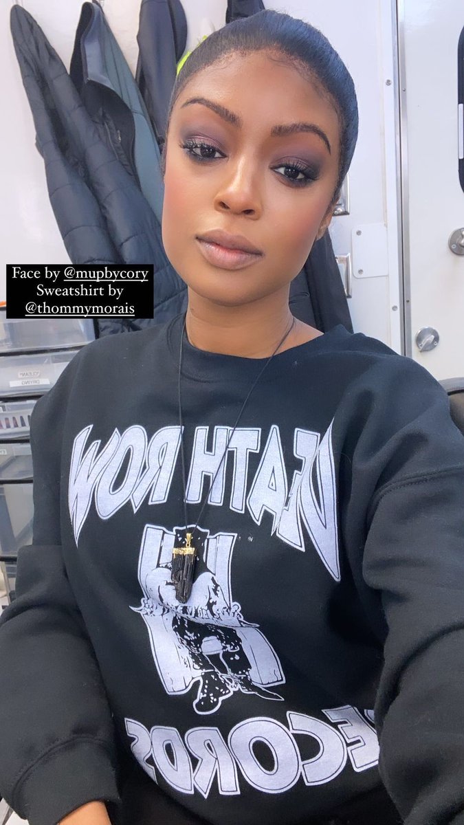 javiciasource's tweet photo. ┆news┆↬ 📸 #JaviciaLeslie on set via her Instagram Story A Few Hours Ago • 10/14 -S https://t.co/TnH1j1n9LF
