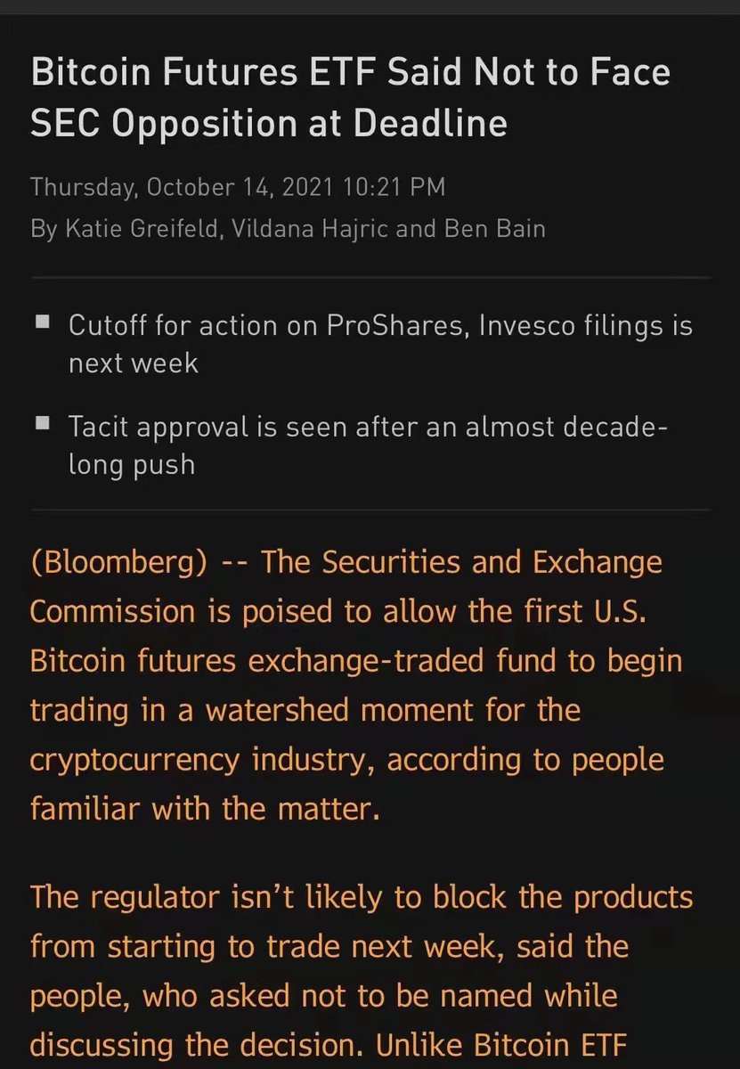 BTC_Beauty's tweet photo. 据悉不会遭到🇺🇸证交会反对
长达8年的爱情长跑能否终结于本月底 https://t.co/v8FVHHIQsT