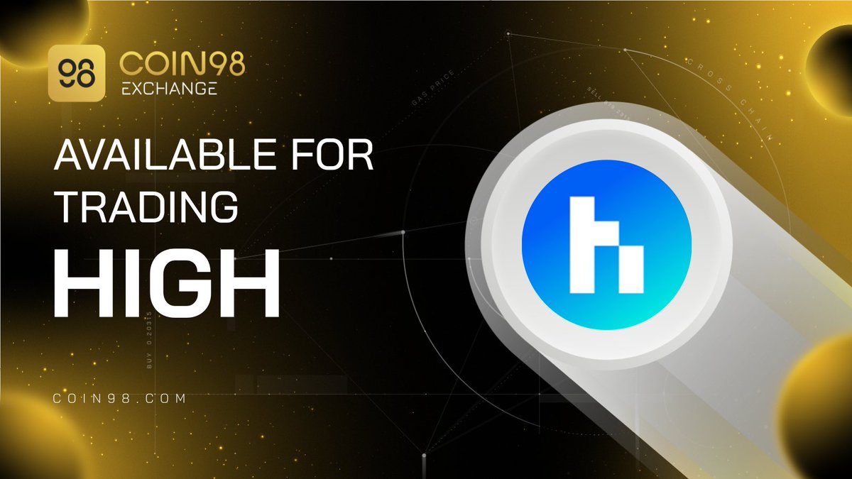 $HIGH is now available for trading on @coin98_exchange. 📖 By bringing the crypto community into the metaverse, @highstreetworld is crafting a brand-new entertainment and retail experience. 💰Trading pair: $HIGH/ $BUSD (@PancakeSwap) 🚀Trading now: exchange.coin98.com/pancakeswap/0x…