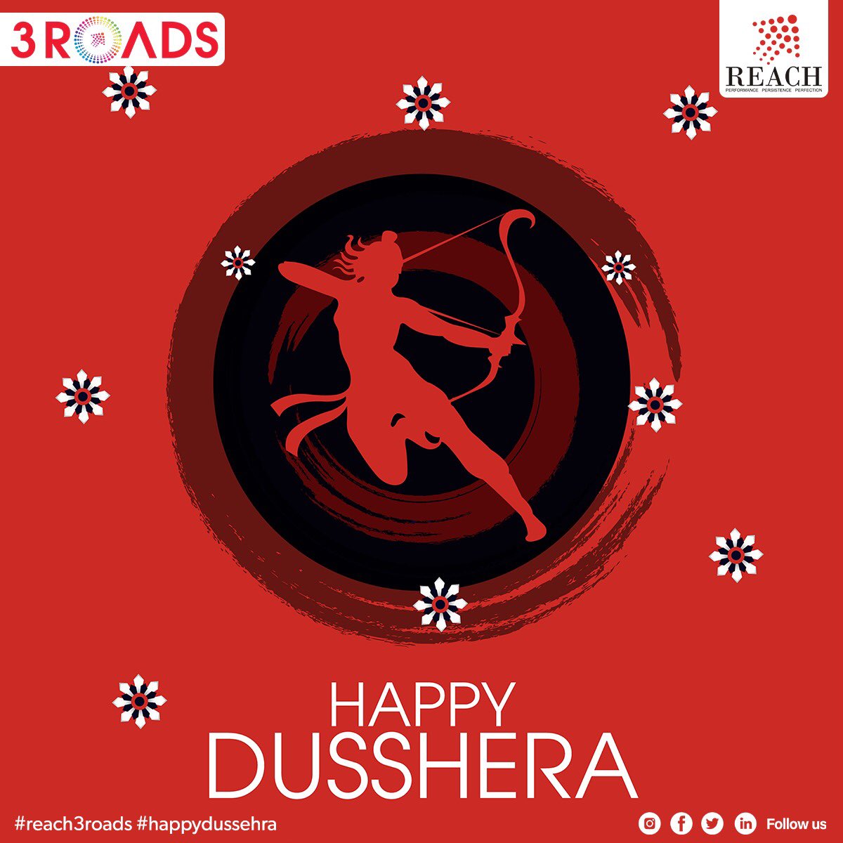 Reachprogroup's tweet image. May Lord Rama bless you with strength and courage to follow the path of virtue and righteousness. Good wishes for a joyous Dussehra!

#reachprogroup #festivevibes #festivals #indiandevelopers #developers #gurugramdevelopers