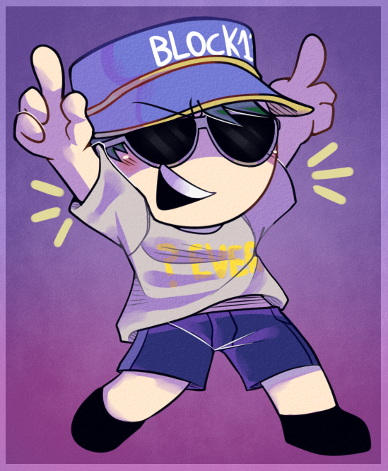 bunbonm1nt's tweet image. SUGAR AHH HONEY HONEY 
#block13 #fanart #art #digitalart