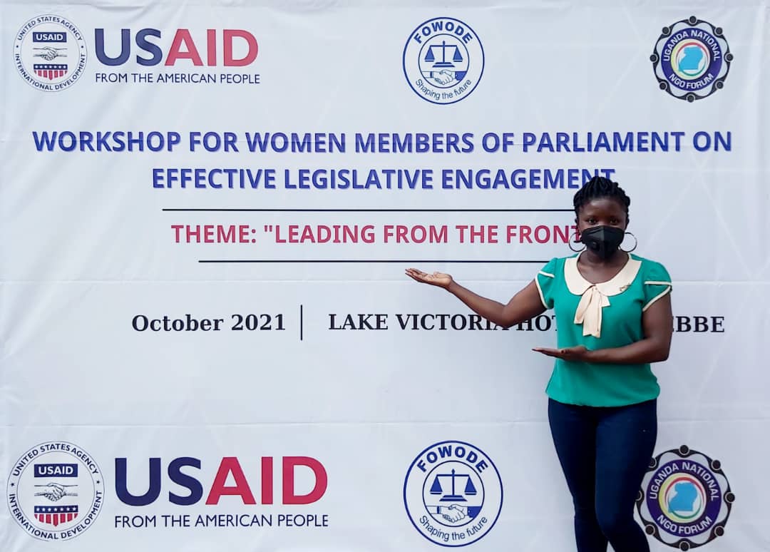 #HappeningToday we are glad to have the newly elected members of Parliament join us for this workshop. #WomenAndLeadership #FOWODE @JoyTamale @akitengisabella