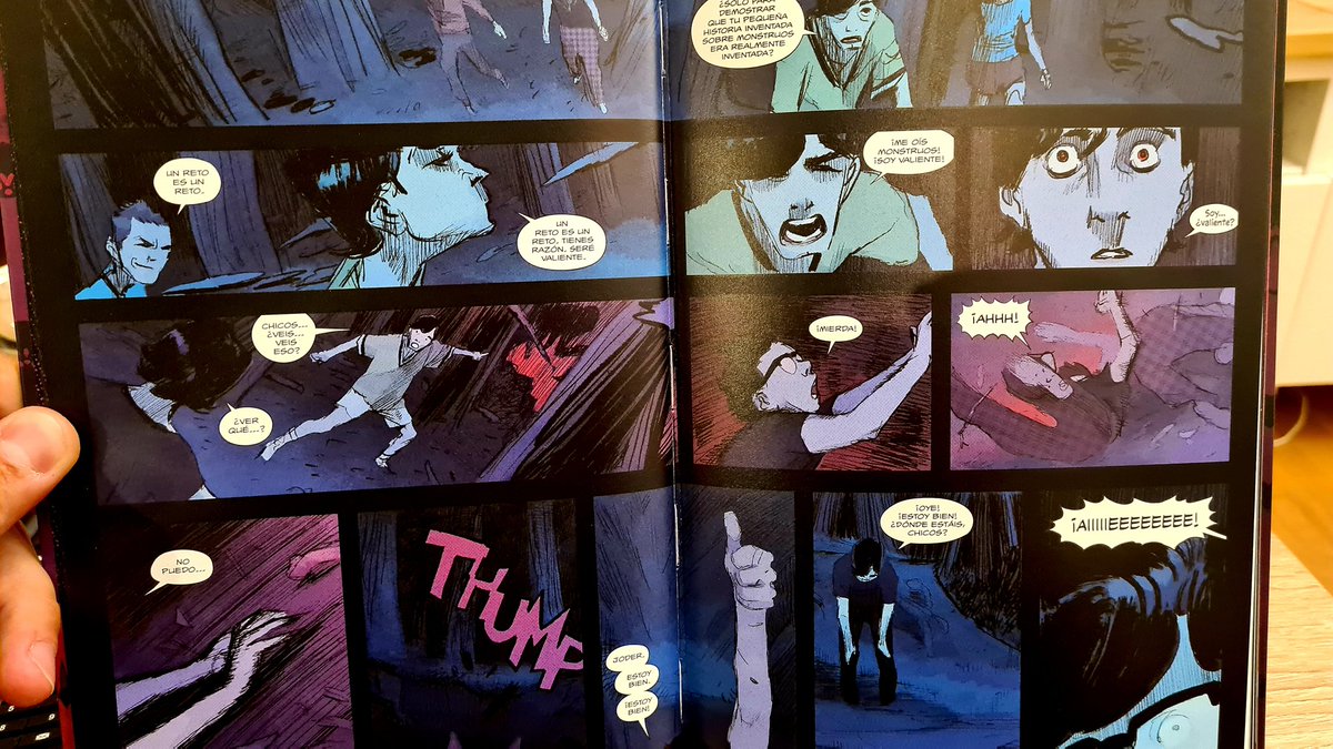 El cómic USA y el mal uso por abuso de la doble Splash. 
Dentro tremendo Hilo secuencial 👇
