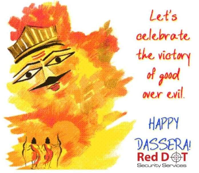 Happy Dushhera 2021
From
Red Dot Security Services
reddotsecurityservices.com
#securityservices #Dussehra2021