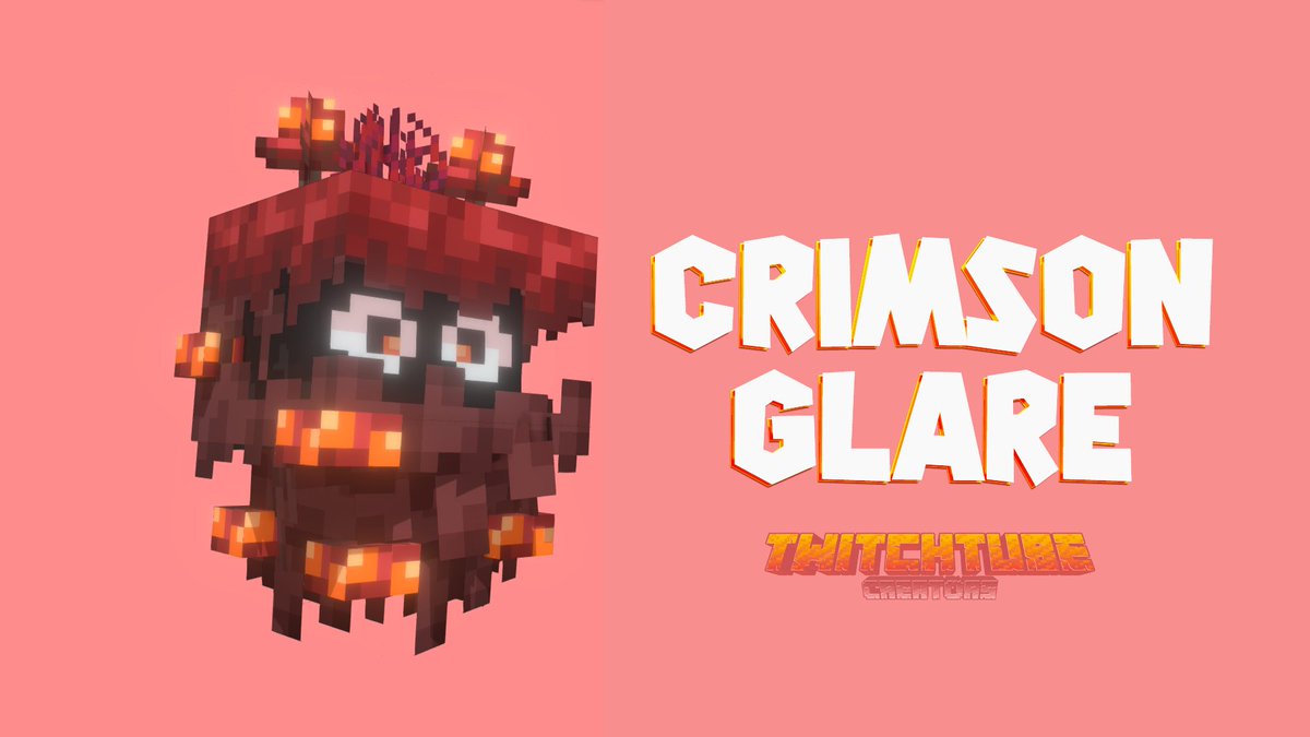 BubbleStudio_'s tweet photo. -A new mob inspired by one of the Minecraft Live mobs, Glare is coming to Nether Plus this month! 🎃🥳#Minecraft #NetherPlus 

◾️🟥Crimson Glare 🟥◾️

Render By: @MarcoGamer_
 Mob By: @Yahirx_Rps_MC https://t.co/ufgzjTglCO
