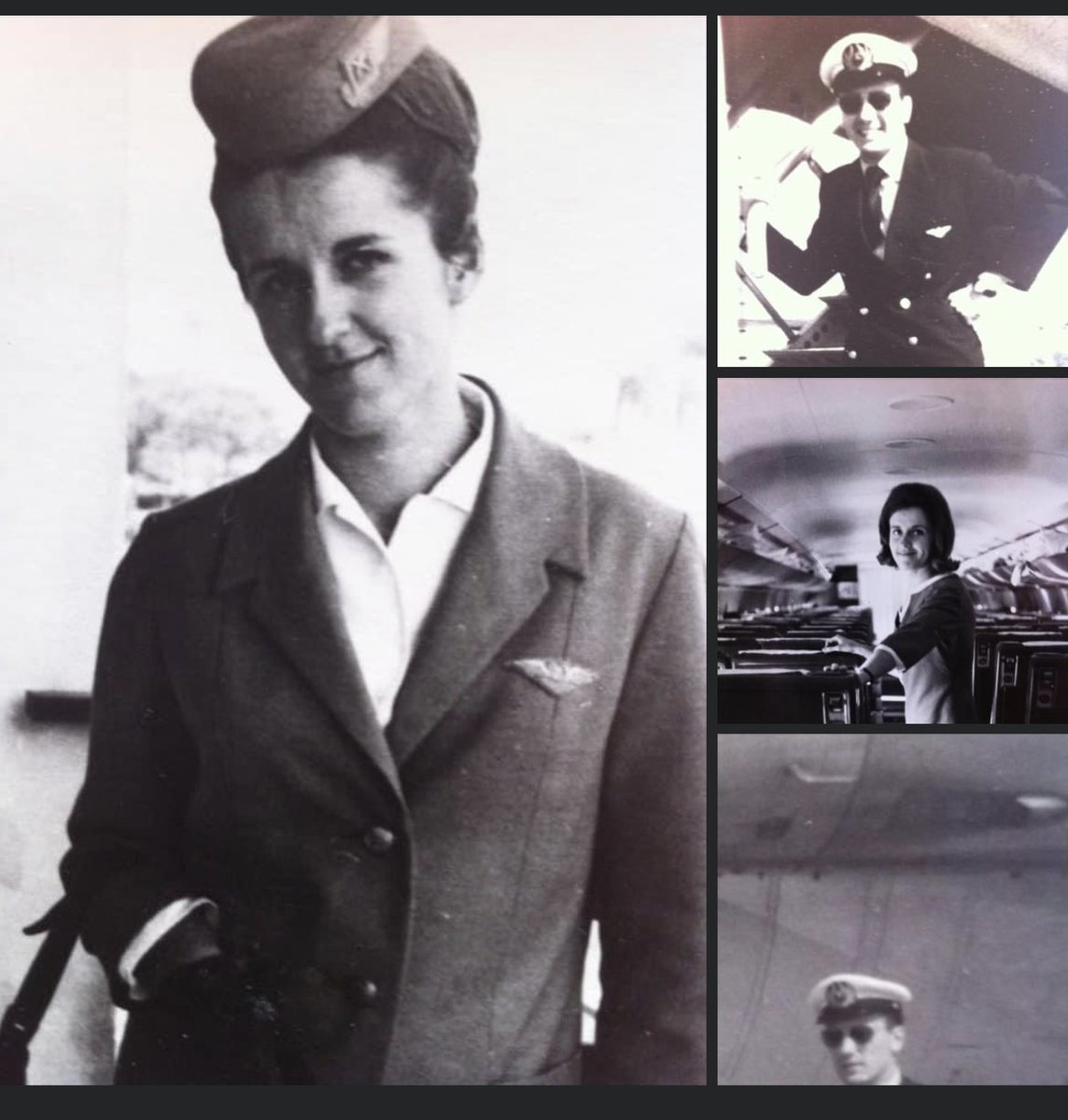theflyingSerena's tweet photo. I miei genitori , inizi anni ‘60….Entrambi ex Alitalia …anche per loro questa compagnia ha rappresentato una vita💔💔
Un abbraccio a chi da oggi dovrà cambiare tutto❤️
#Alitalia #assistentidivolo #ITA https://t.co/1dZef3fCgY