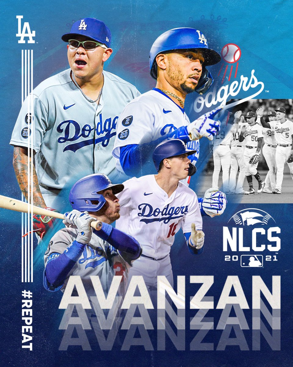 MLB_Mexico's tweet photo. ¡Los campeones viven!
Después de una extraordinaria serie, @LosDodgers avanzan a la Serie de Campeonato.
#YoAmoElBeis #Postseason https://t.co/M7b2SquDtz