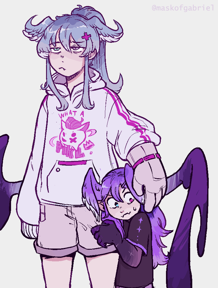 MaskofGabriel's tweet photo. The moon dragon's a scaredy cat huh #Artsuki #pendorART https://t.co/SKTNGyoUql