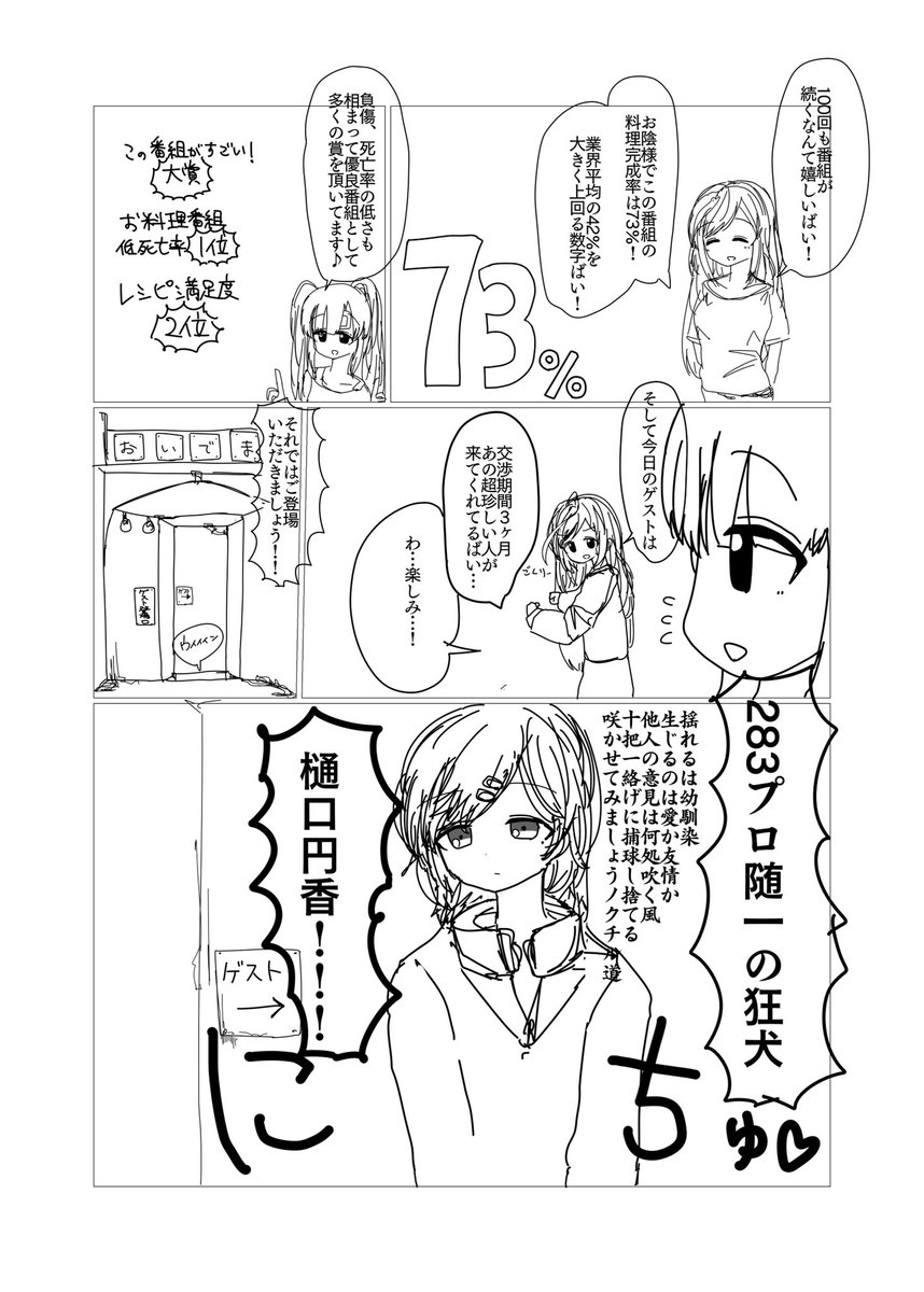 きりこがキッチン第100回記念回の冒頭(没下書き) 