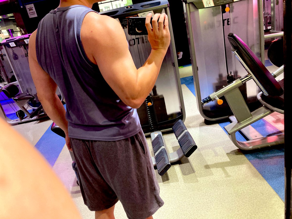 WuPayton's tweet photo. #bodybuilding deltoid, daily record. https://t.co/gSUdoFK8u7