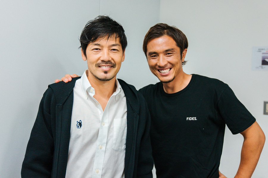 これが見たかった アテネ五輪主将 元日本代表mfとの Wダイスケ 写真投稿で反響 フットボールゾーン 2