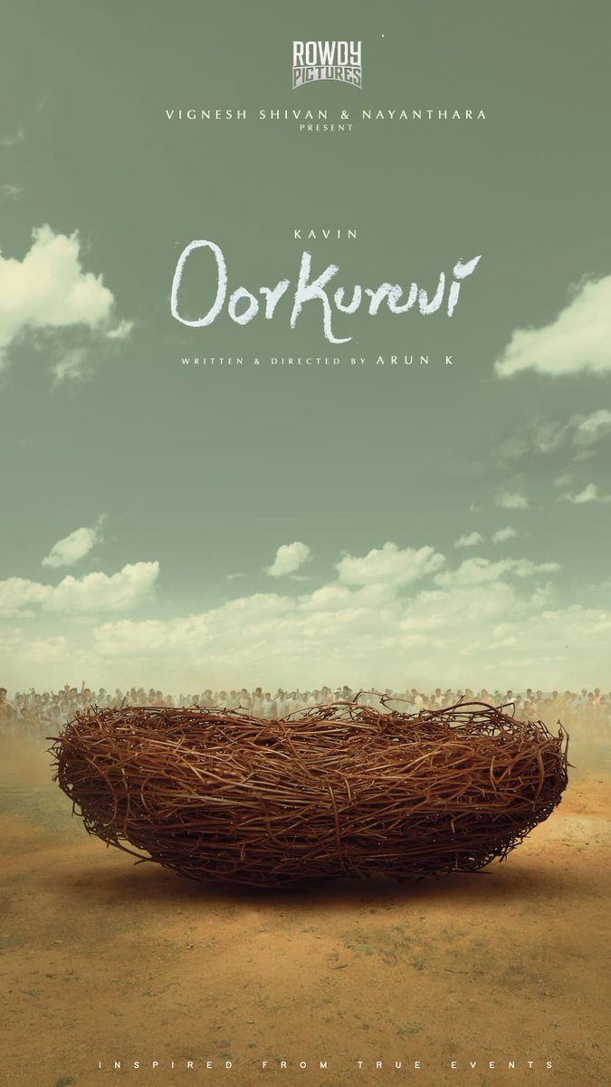 #Oorkuruvi <a href="/Rowdy_Pictures/">Rowdy Pictures</a> next starting <a href="/Kavin_m_0431/">Kavin</a>

Produced by <a href="/VigneshShivN/">Vignesh Shivan</a> #Nayanthara  

🎬@arunpatrician

This funfilled comedy-drama is sure to enthral you.

   📣 <a href="/DoneChannel1/">Done Channel</a>

#OorKuruvi #Kavin03 #RowdyPictures