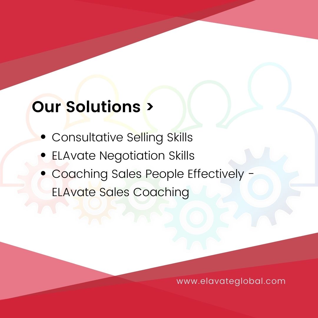 mjgleadership's tweet image. These are real problems that ELAvate has solved for our customers through training, consulting and getting results.
ow.ly/cuOH50GrPcv

#ELAvateGlobal #problemwesolve #salesandservice #salesproductivity