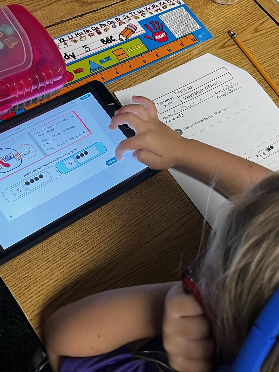 ❤️ my little Zearners!  Ss working on different levels to meet their needs.   I am able to pull small groups to meet their needs in math.  Ss ❤️ Zearn!  @altman_liz <a href="/amyjoy1973/">💜Amy Patton 💁🏼‍♀️</a> <a href="/teacherelizabel/">Elizabeth Abel</a> <a href="/MikeLastra57/">Mike Lastra</a> <a href="/besleopards/">Brooksville Elementary School</a> #BESDreamsBIG #JustQuillinIt #ZearnedIt