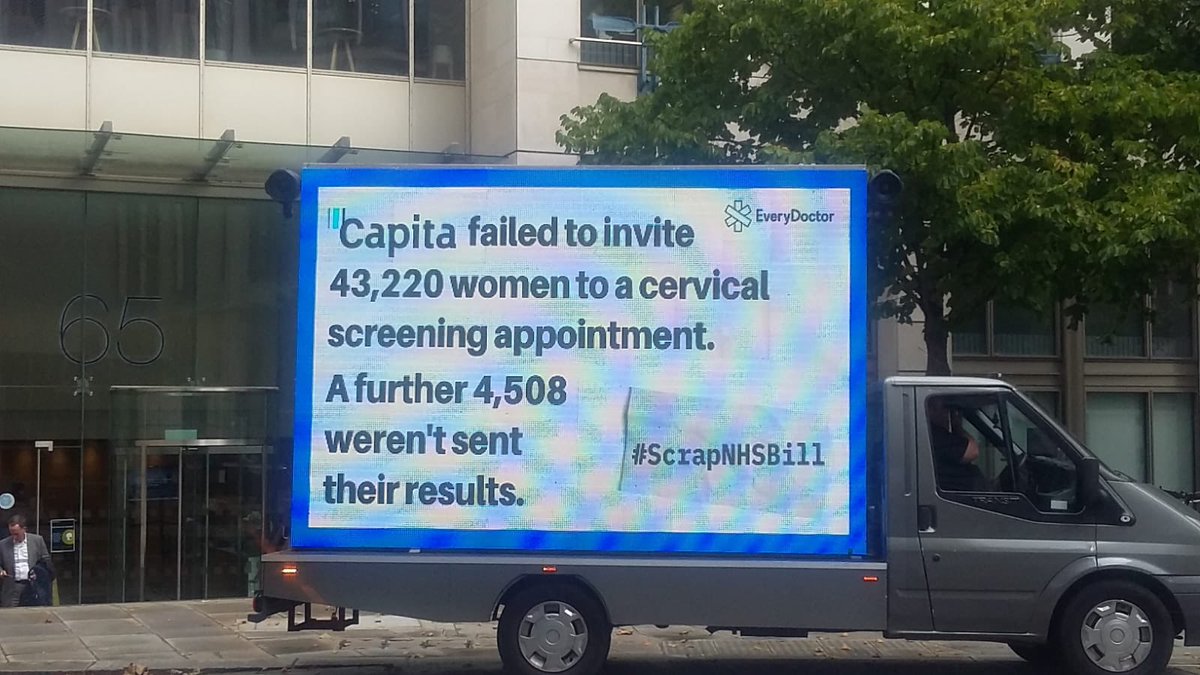 Dr Julia Grace Patterson💙 (@jujuliagrace) on Twitter photo We’re at Capita HQ now 👇
Is this good enough for our patients?
No, it’s not🚨
#ScrapNHSBill
<a href="/EveryDoctorUK/">EveryDoctor</a> We’re at Capita HQ now 👇
Is this good enough for our patients?
No, it’s not🚨
#ScrapNHSBill
<a href="/EveryDoctorUK/">EveryDoctor</a>