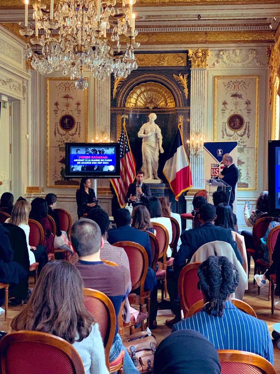 Échanges entre <a href="/PierreRabadan/">Pierre Rabadan</a> et <a href="/SarahOurahmoune/">Sarah Ourahmoune OLY</a> autour de la perspective des JOP de <a href="/Paris2024/">Paris 2024</a> et de la place du sport dans notre #societe - <a href="/BoxerInside/">Boxer Inside</a> <a href="/startusup1/">Start Us Up!</a>