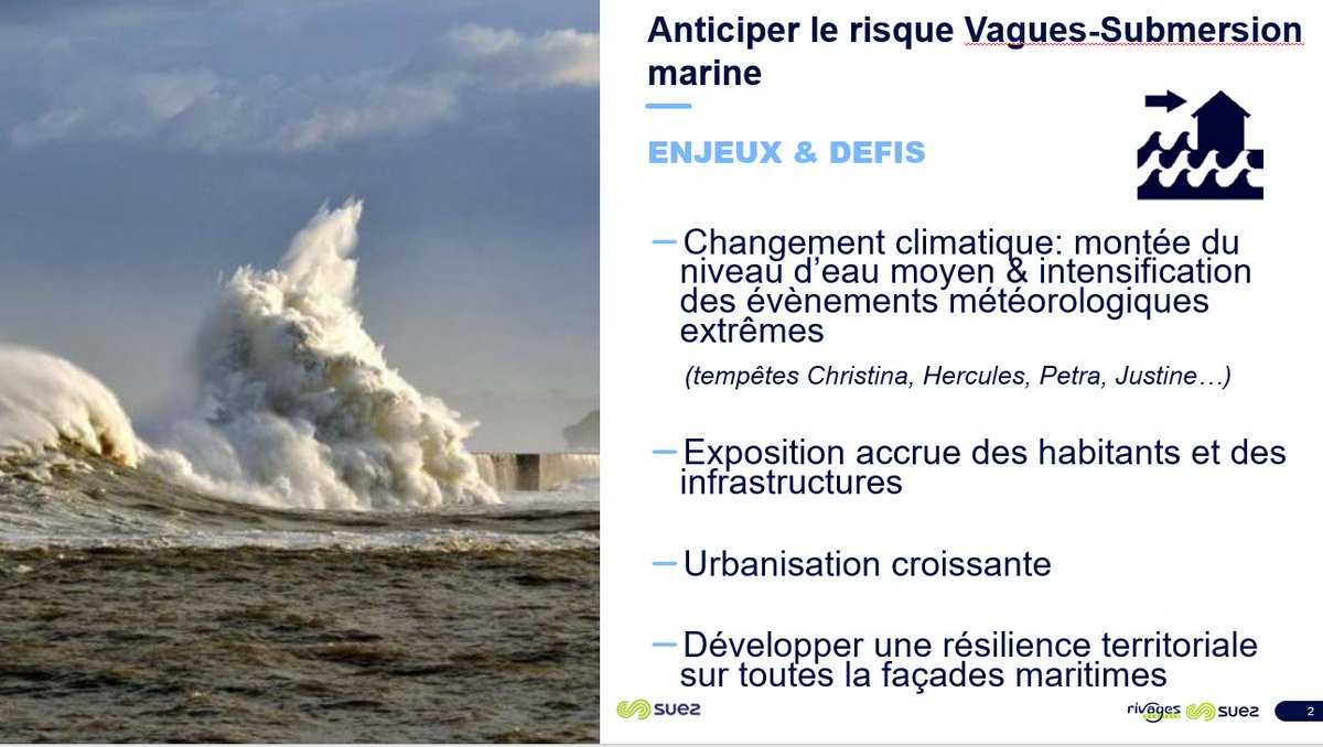 Pons_Bertrand1's tweet photo. Très fier d'avoir pu partager avec nos partenaires et clients durant Pollutec Lyon nos solutions innovantes d'aide à la décision et de gestion des risques côtiers. #innovations #risques #oceanandclimate @suez @Pollutec https://t.co/tt3ezZQZ3I