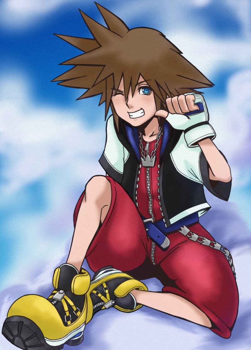 スマブラ参戦を記念して、キングダムハーツのソラを描きました。

当時は1をクリアできなかったので、この絵も含めて再挑戦したいところ！
 #スマブラ　#ソラ　#金曜はゲームナイト https://t.co/xltFQUvBdx