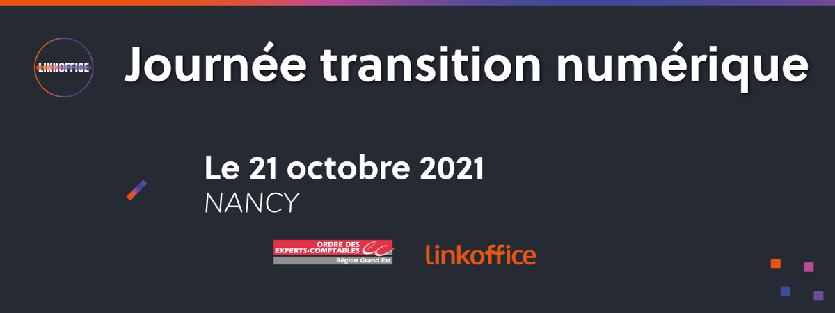 linkofficecom's tweet photo. Nous sommes heureux de vous annoncer notre 1ère participation à la Journée  du #Numerique 💻🚀

📆 Retrouvez-nous le 21 octobre 2021
📍 Centre Prouvé, 1 Place de la République, 54000 Nancy
👉 Pour plus d'infos : https://t.co/1UDhhvfQ3P

#Partenaires #ProfessionComptable https://t.co/m3dwPuOxMV