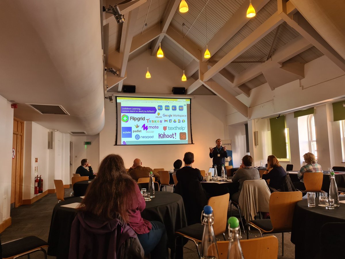 Stippleeffect's tweet image. Post lockdown #edtech reflection with @grahammacaulay #CanopyLive