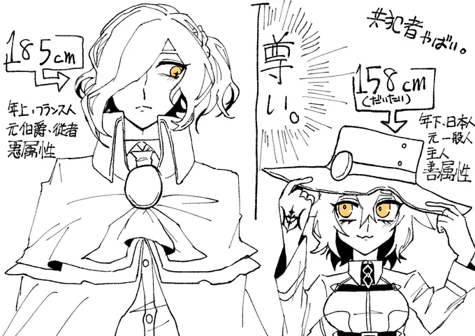 エドぐだ♀描き殴ってた 