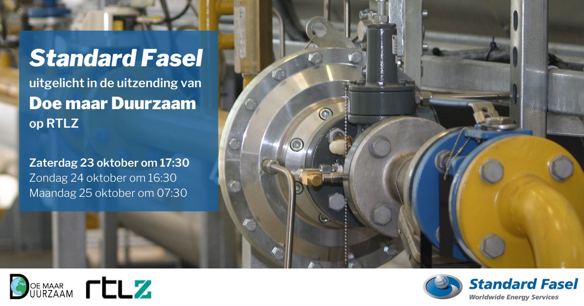 StandardFasel's tweet photo. Op zaterdag 23 oktober is Standard Fasel te zien in de uitzending van het @RTLZ programma Doe Maar Duurzaam! De uitzending begint om 17.30 uur. 
https://t.co/M1WArDFqrE
#rtlz #doemaarduurzaam #tv https://t.co/BHYgz8KEpo
