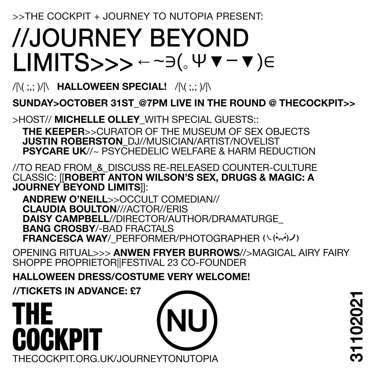 2CosmicTrigger3's tweet image. Mycelium Newsletter October 2021 🍄🎃 - mailchi.mp/867f5215f5e0/m…