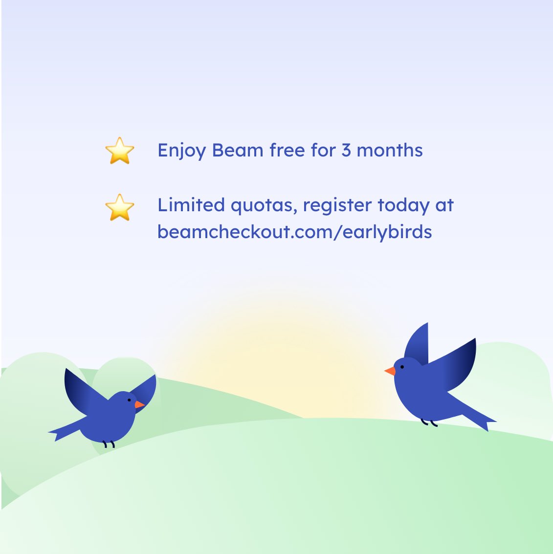 Beam Checkout tweet media