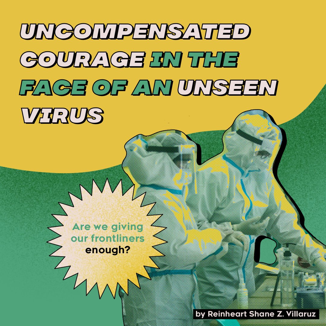gana_ph's tweet photo. As we continue to face the COVID-19 pandemic, there is no doubt that the frontliners are our heroes because of their bravery, selflessness, and hard work.🤗

However, they are NOT compensated enough. https://t.co/MsMvVtmNwg