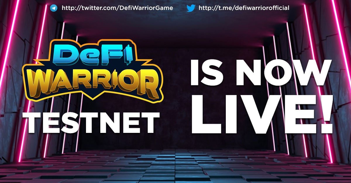 🥷🏿Warriors, Are you ready for Battle?

We are excited to announce that our testnet is LIVE!🤩

💺Get ready, fasten up your seatbelt!🚀

👉defiwarrior.io

#GameFi #PlayToEarn #FiwaToken