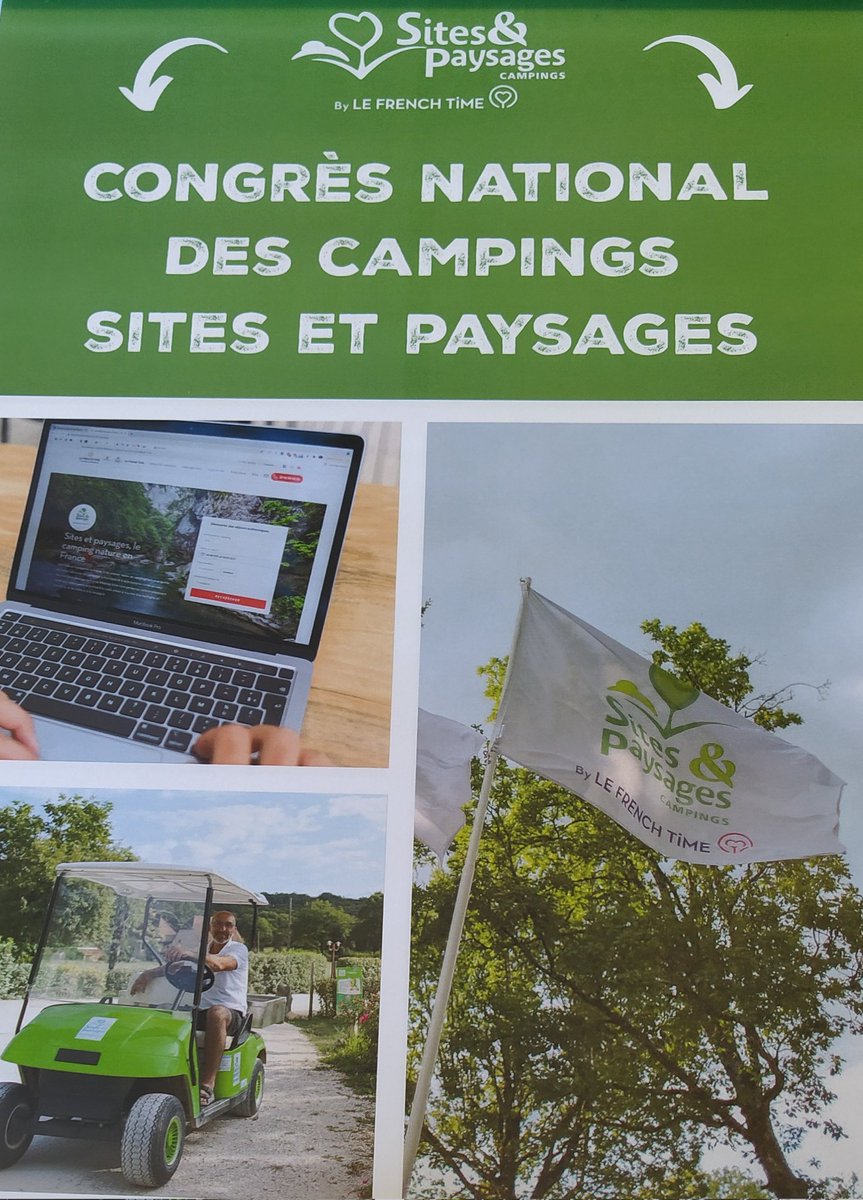 #connectesaucongres : après un an sans pouvoir se réunir physiquement, les propriétaires des #campings #sitesetpaysages sont heureux de se retrouver pour leur grand rassemblement national. 

📅 Rdv du 18 au 21 octobre
📍 Au #camping <a href="/LeVentoulou/">Camping Le Ventoulou</a> , dans le Lot