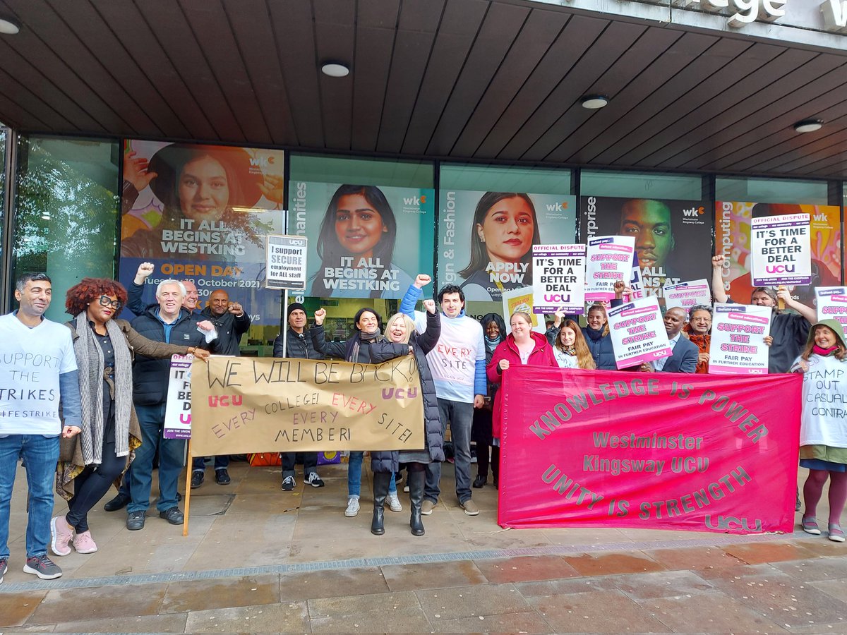 Day 10 - WE WILL BE BACK. EVERY COLLEGE, EVERY SITE, EVERY MEMBER! @ucu @UCU_CandI @LondonUCU @UcuLeft @Keir_Starmer @CamdenLabour #festrike #justiceforcollegeteachers