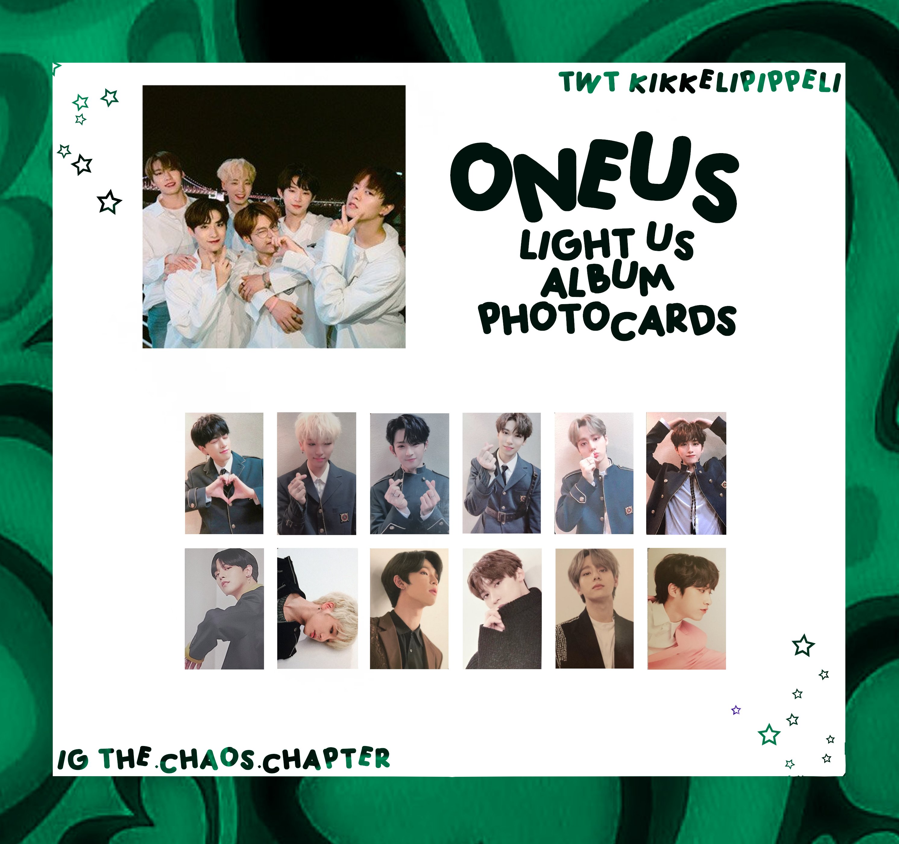 oneus 韓流ぴあ ポラロイド チェキ