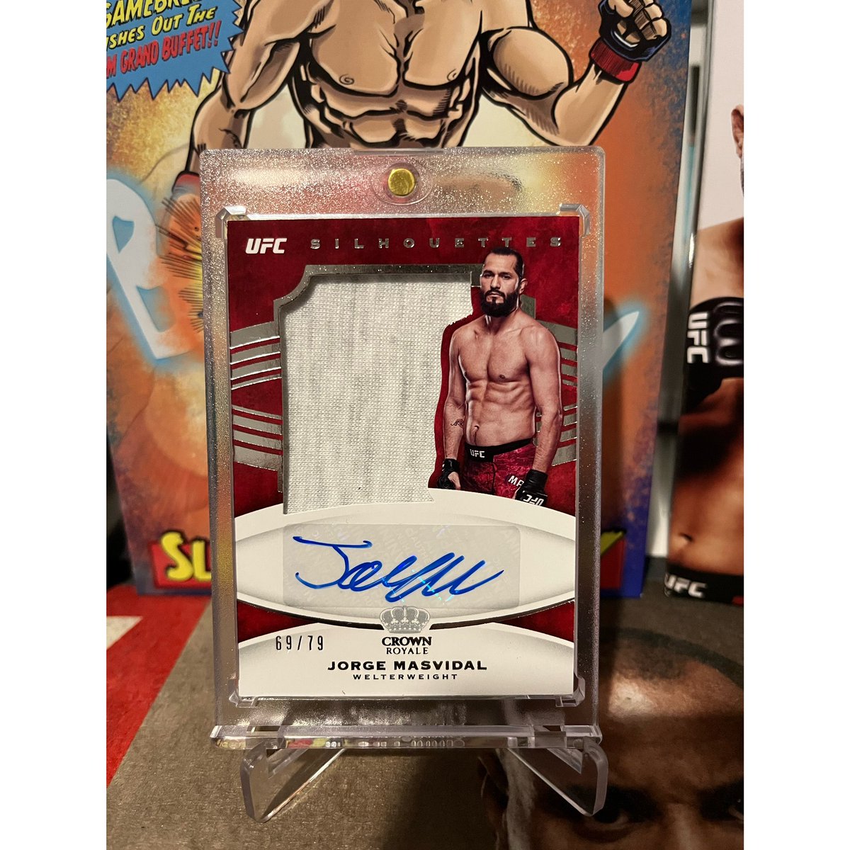BrandonMyers02's tweet photo. The @GamebredFighter UFC Card collection just keeps growing! Got a few more on the way aswell! #UFC #PaniniUFC @PaniniAmerica https://t.co/STxq2GrPHc