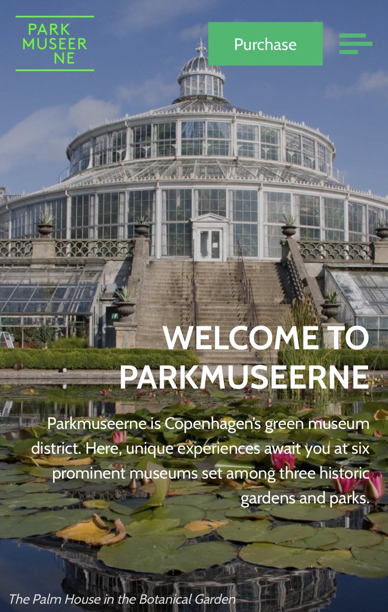 PCKjaergaard's tweet photo. Parkmuseerne is Copenhagen’s green museum district. Here, unique experiences await you at six prominent museums set among three historic gardens and parks. Come see us @NHM_Denmark @smkmuseum https://t.co/zU7WtvOdzp https://t.co/hRjJh2ZqQa