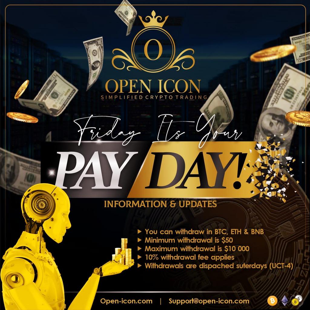 OpenIconGlobal's tweet image. Witdrawal day💴💶💷