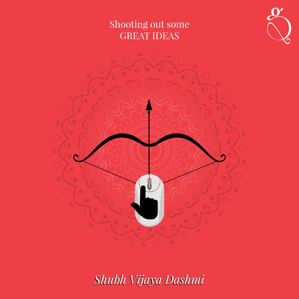 GraphicsQ's tweet photo. #Shooting out some great #Ideas this #FestiveSeason to win our #Creative #Battles!

#ShubhVijayaDashmi!✨

#GraphicsQue #GQ https://t.co/5zuYRubN5V