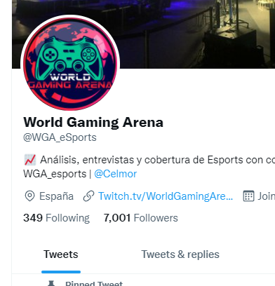 World Gaming Arena tweet media