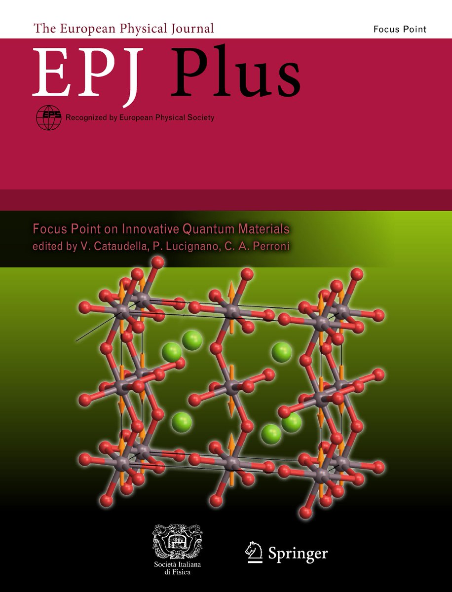 EPJscience's tweet photo. “New #EPJPlus Focus Point on Innovative quantum materials free to read till 5 December” https://t.co/PyhPsrqDx2 @EuroPhysSoc @EDPSciences @SIF_it https://t.co/0R366rZqK4