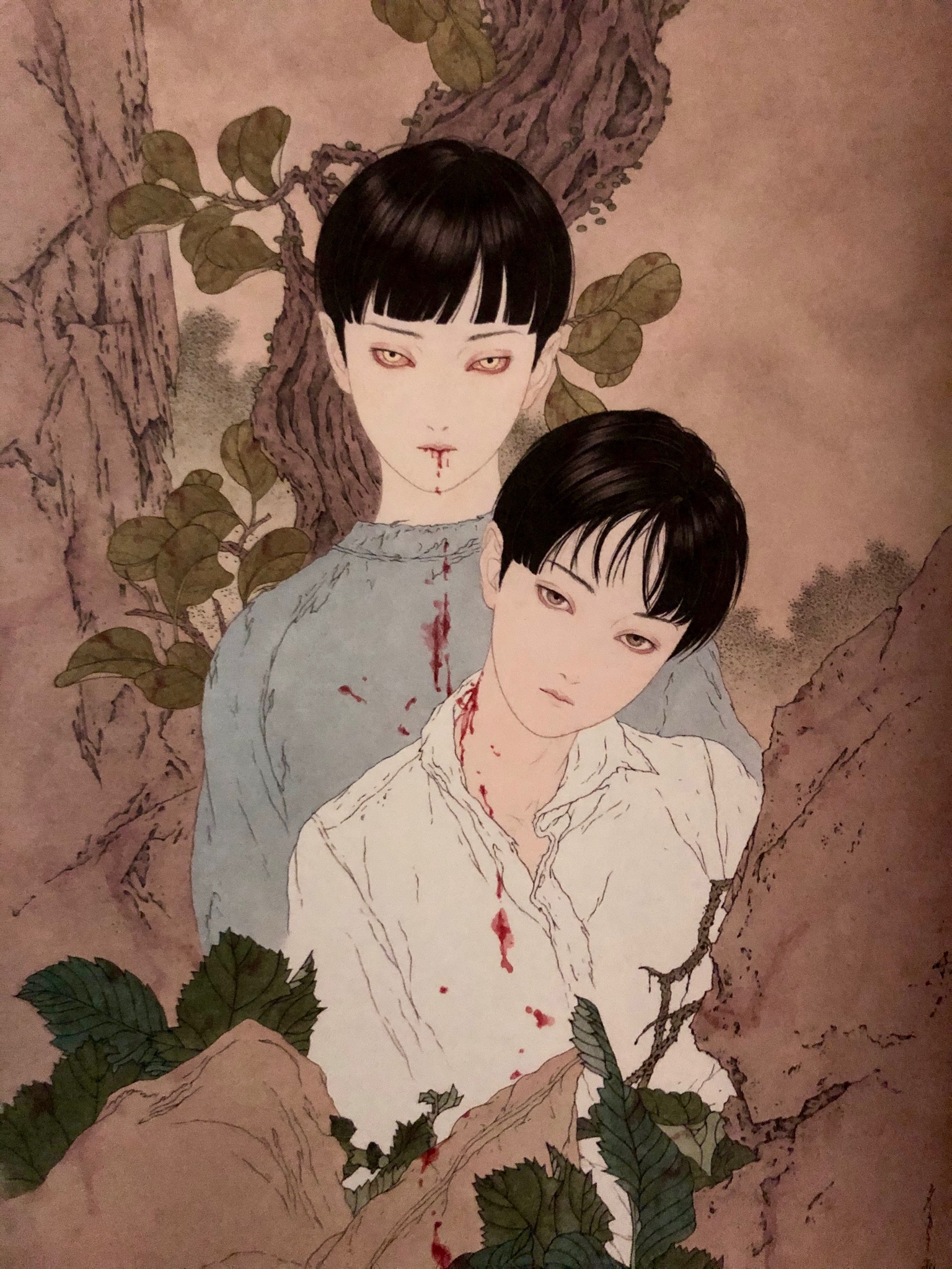 山本タカト 原画 - 絵画/タペストリ 山本タカト 原画 - 絵画/タペストリ