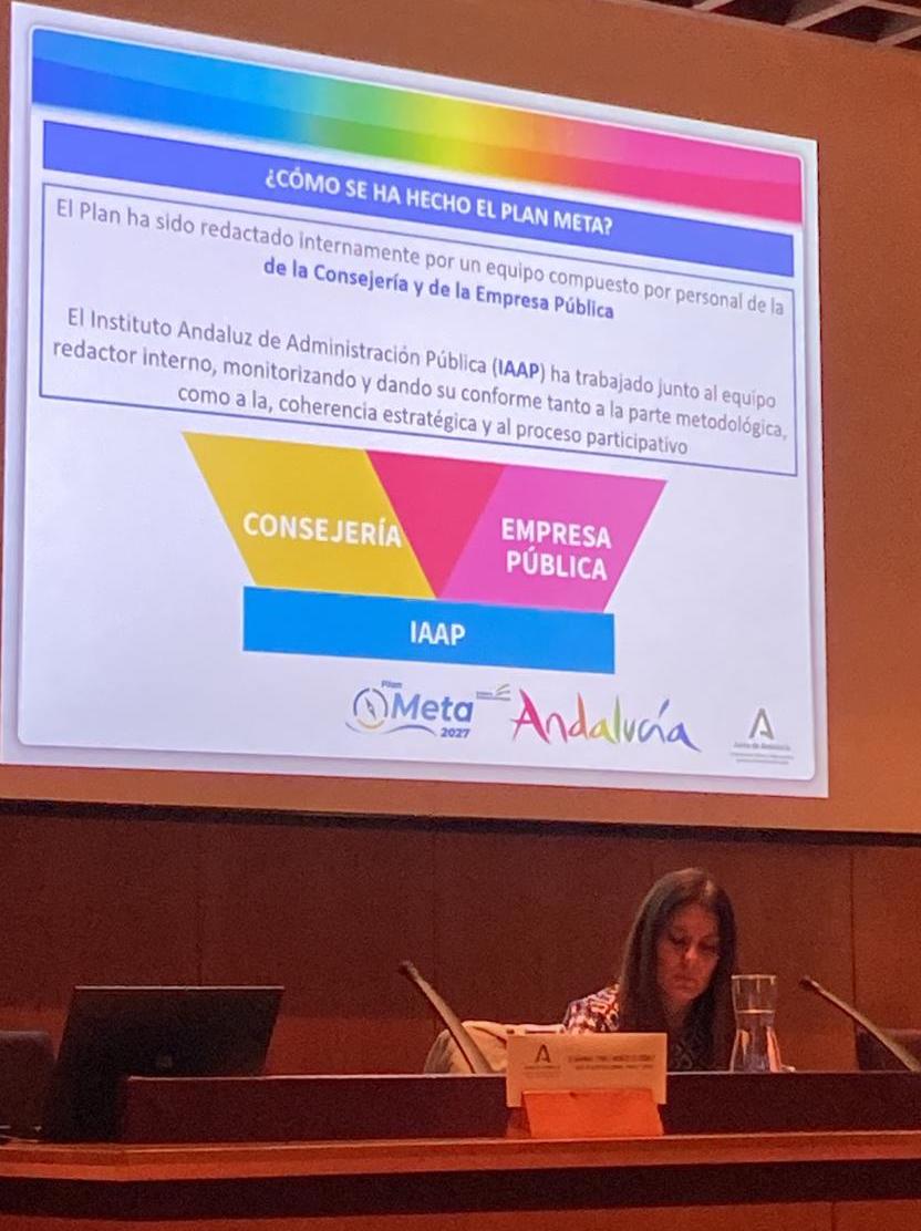AETCadiz's tweet photo. Ha sido un placer para la Presidenta de la #AETC haber asistido a la presentación del Plan General del Turismo Sostenible de Andalucia 21-27. #PlanMeta. Al acto, celebrado en el Palacio de Congresos, han acudido numerosas empresas de turismo gaditanas.
#Cadiz  #turismoSostenible https://t.co/yp09PyNLb7
