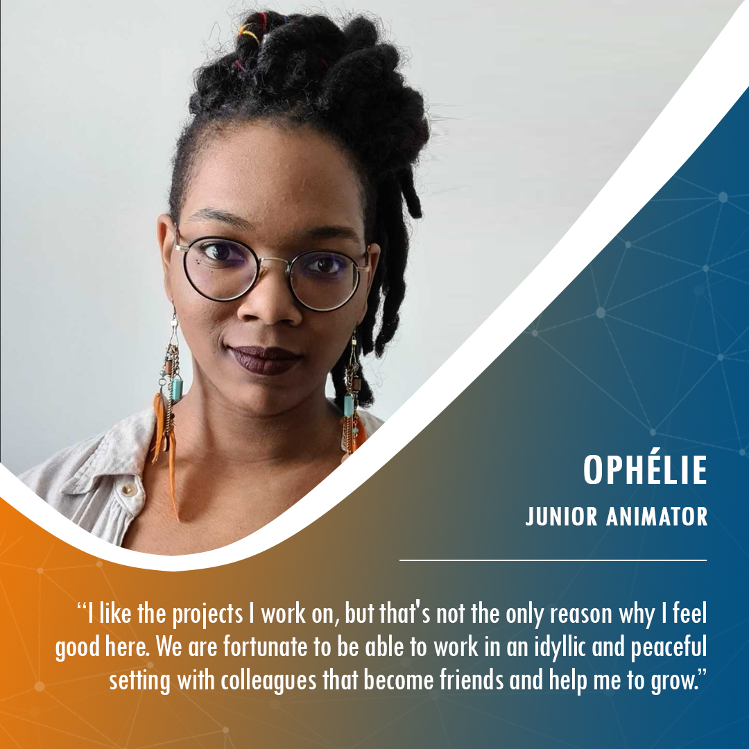 virtuosgames's tweet image. Fascinated by the animation in Beyond: Two Souls, Ophelie decided to work in the games industry as an animator to create immersive experiences for others to explore. Find out how you can join Virtuos here:
bit.ly/3kLAYUI 
#Virtuosgames #JuniorAnimator