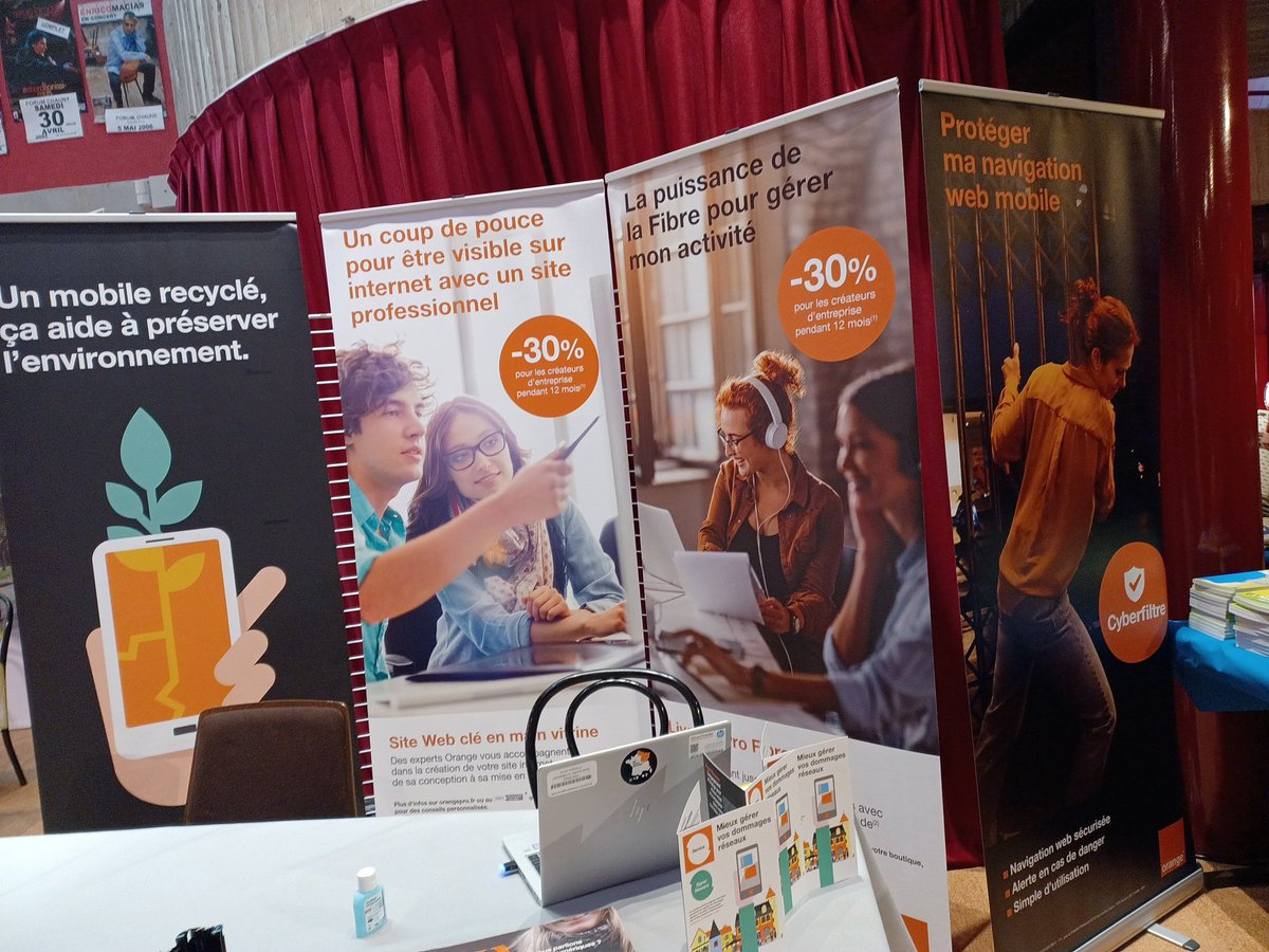 coren1gervasoni's tweet photo. 📣En direct du #salondesmairesdelaisne #OrangeHDF présent pour nos élus, auprès des collectivités de l' #Aisne,
Parlons #cybersécurité, #visibilitéweb, #fibre, #RSE @OrangePro @OrangeRSE https://t.co/ytZqIFJ1PN