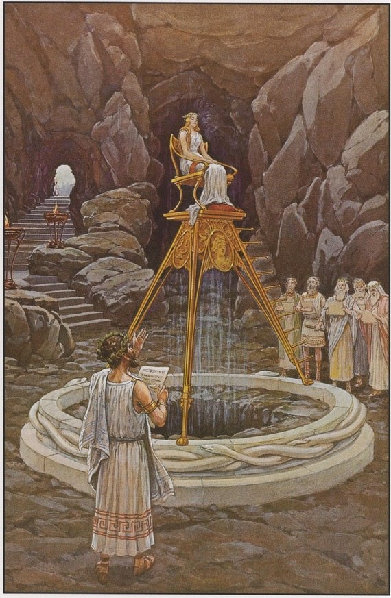 весталка картина. дельфийская пифия картина. жрица аполлона 5 букв. пифия дельфийский оракул. джон кольер пифия.