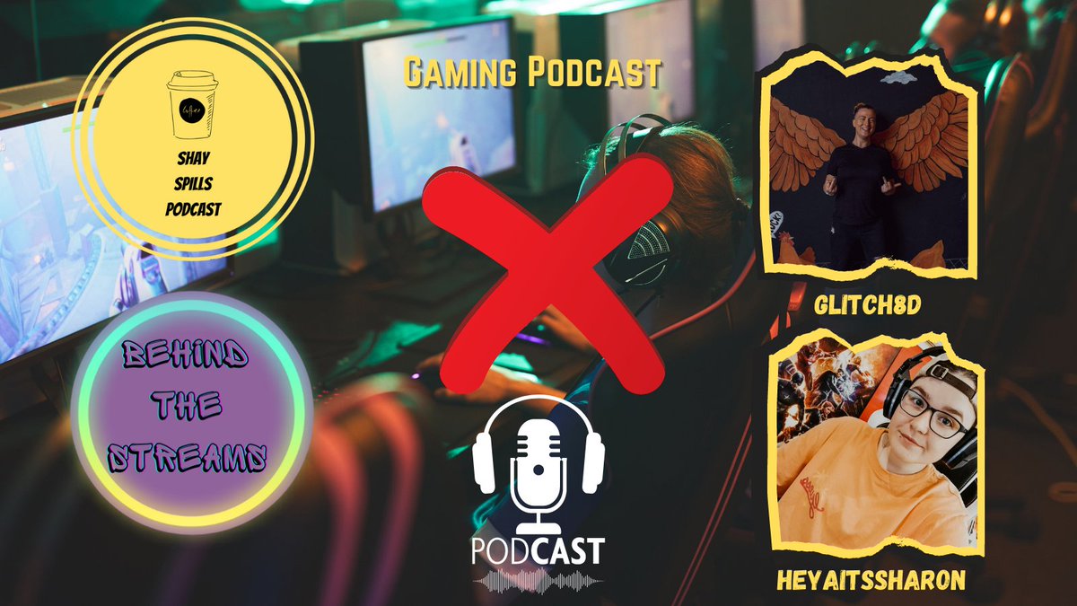 SheilannO's tweet photo. Today is the day! First episode of #BehindTheStreams is out today @ 11:30 @ShaySpillsPod @glitch8d @HeyaItsSharon
#podcast #gaming #irishstreamers #gamingpodcast #newepisode #irish #twitchstreamers #contentcreating https://t.co/LowcQjrsb4